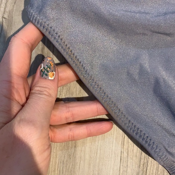 Diamond one piece swimsuit in cool grey - Picture 6 of 6